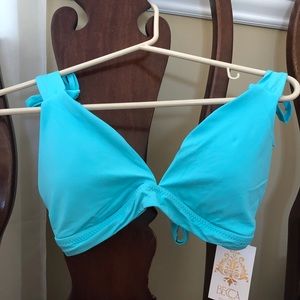 Halter Bikini Top NWT Bra Size D